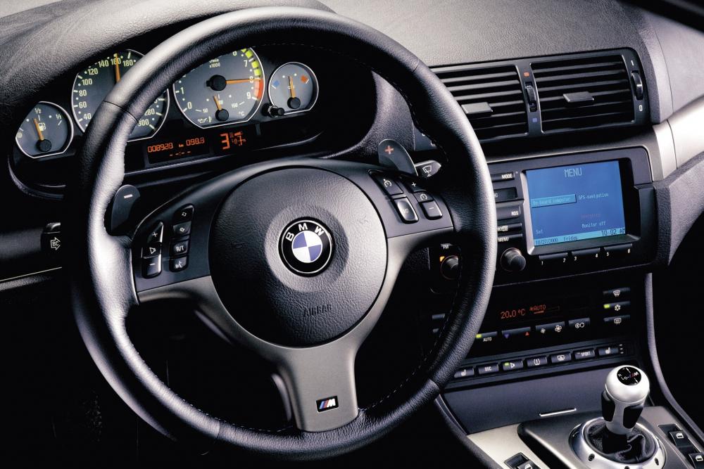 BMW M3 E46 (2000-2006) Купе 2-дв. интерьер
