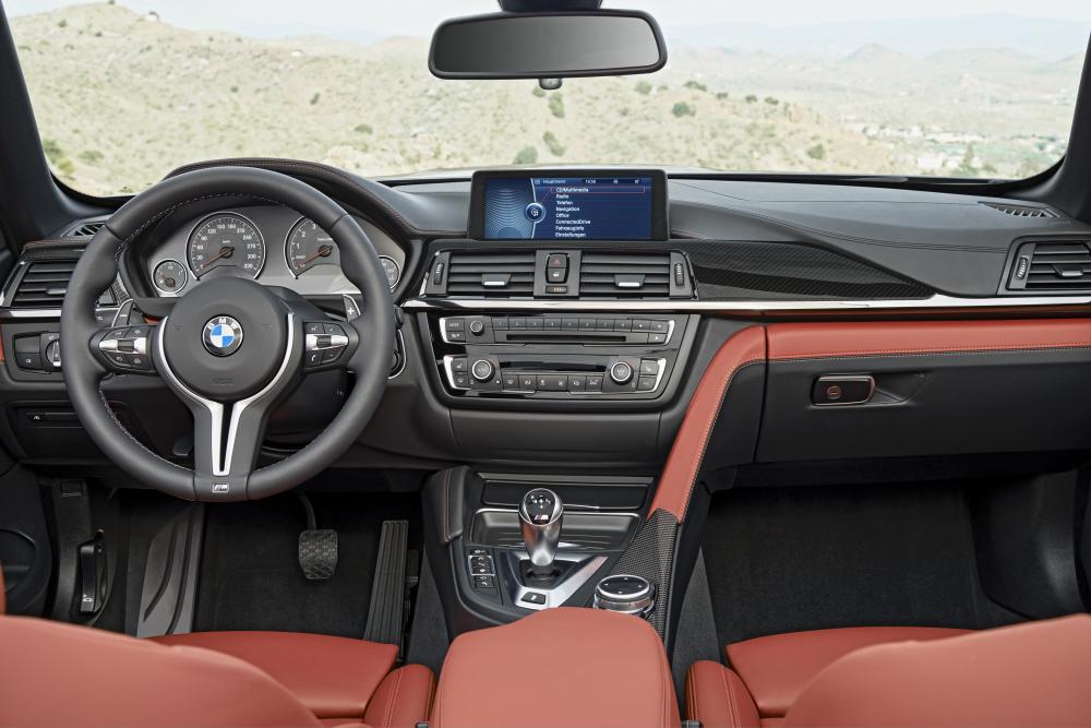 BMW M4 F83 (2014-2020) Кабриолет интерьер 