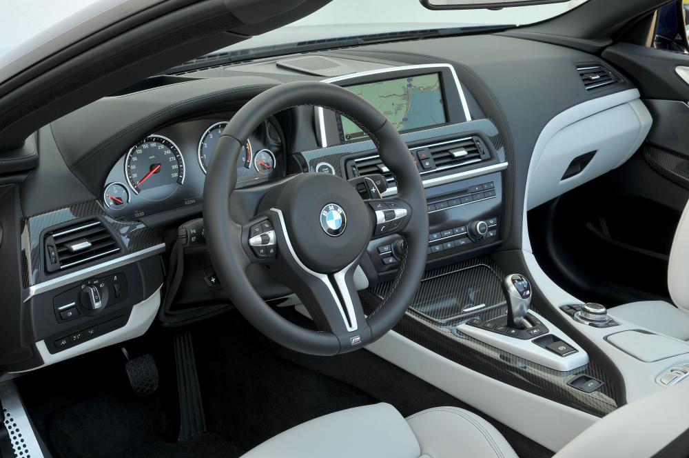BMW M6 F12 (2012-2015) Кабриолет интерьер 