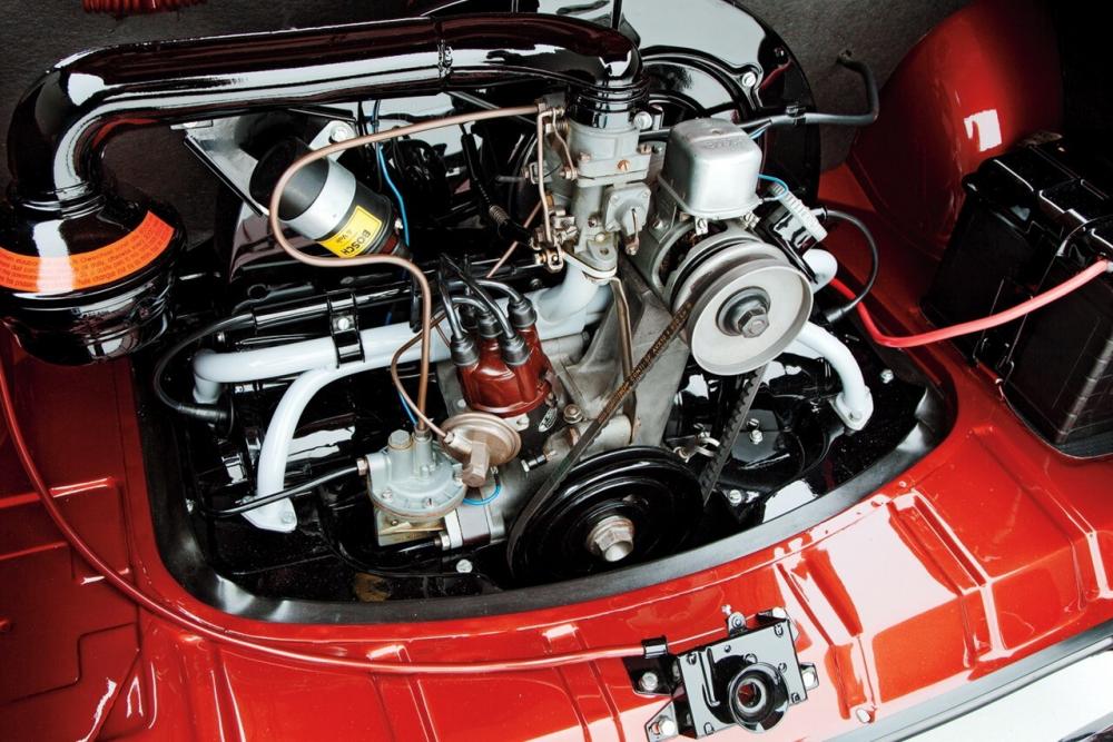 Volkswagen Karmann Ghia Type 14 [рестайлинг] (1957-1974) Кабриолет двигатель