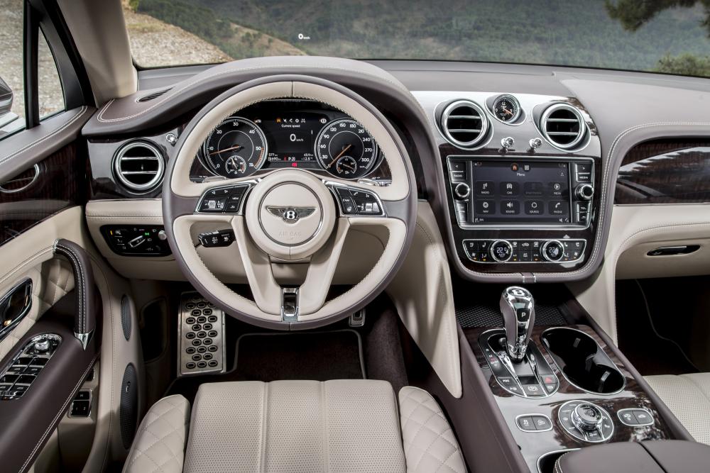 Bentley Bentayga 1 поколение (2015-2020) Кроссовер интерьер