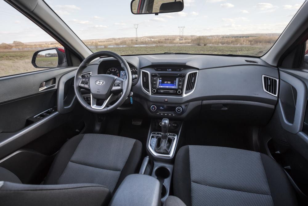 Hyundai Creta 1 поколение (2015) Кроссовер интерьер 