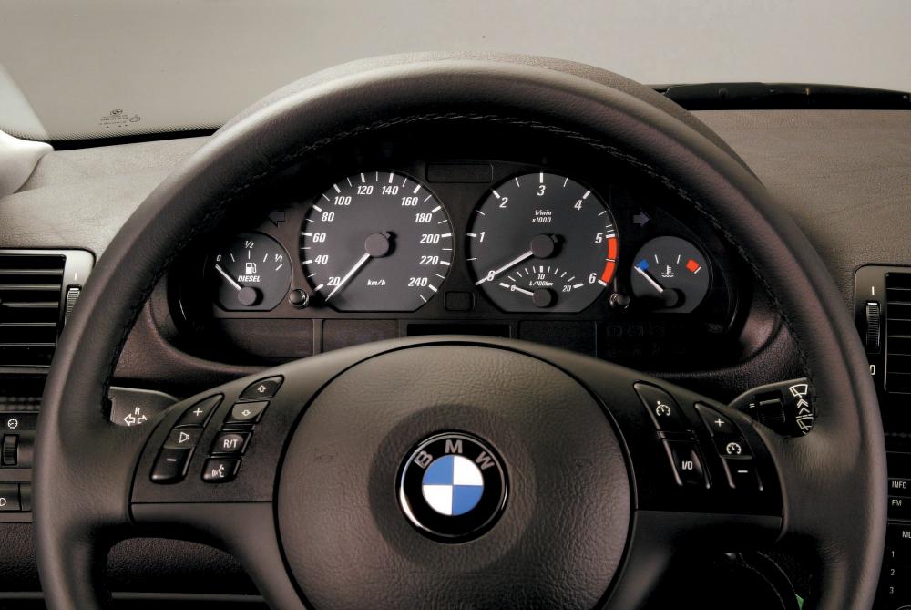 BMW 3 серия 4 поколение E46 [рестайлинг] (2003-2006) Купе интерьер 