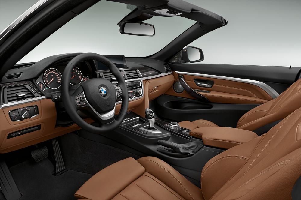 BMW 4 серия 1 поколение F33 (2013-2017) Кабриолет интерьер 