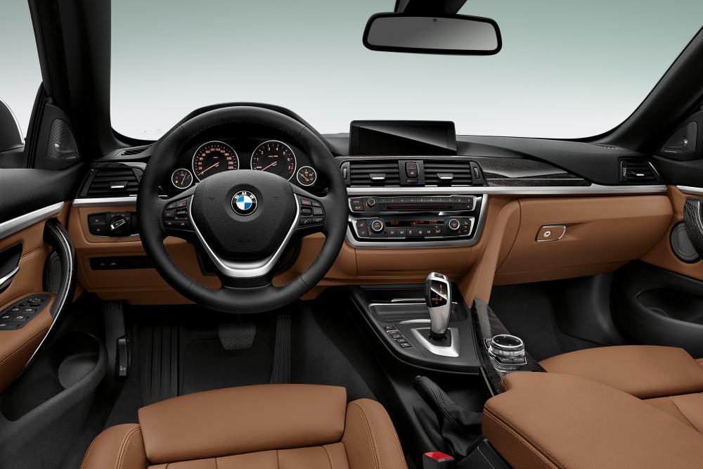 BMW 4 серия 1 поколение F33 (2013-2017) Кабриолет интерьер 