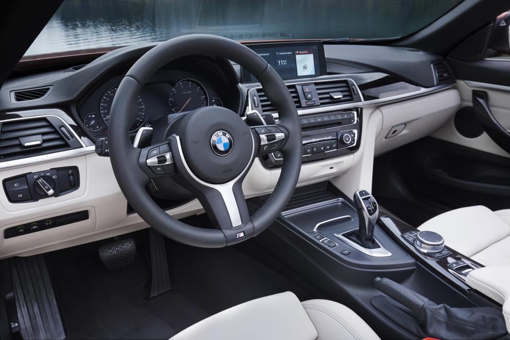 BMW 4 серия F33 [рестайлинг] (2017-2020) Кабриолет интерьер 