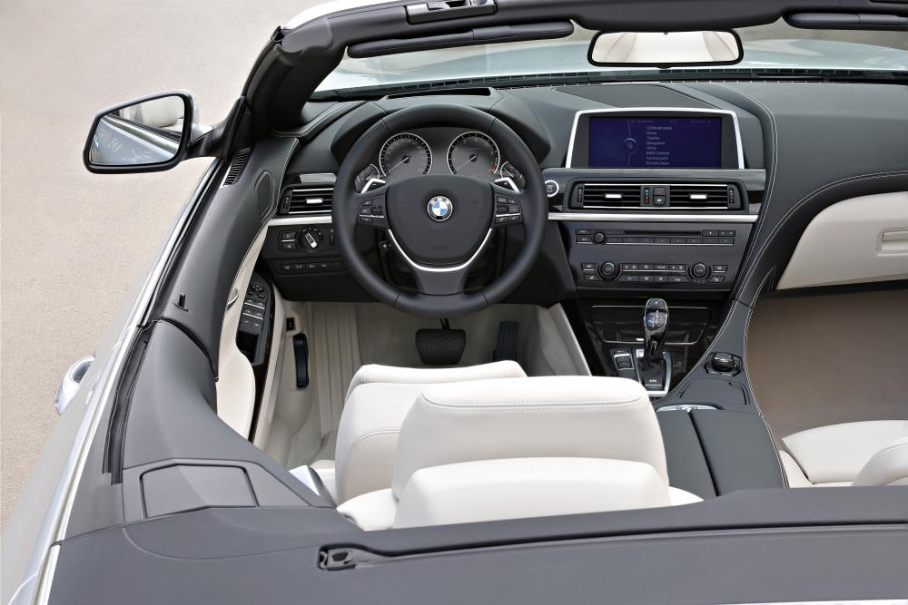BMW 6 серия 3 поколение F12 (2010-2015) Кабриолет интерьер