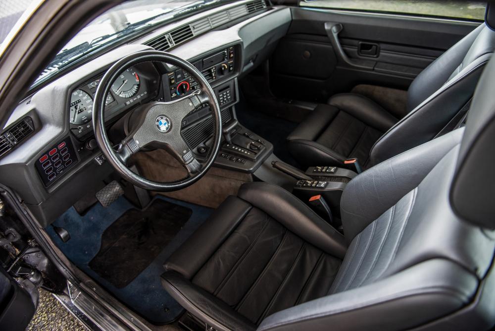 BMW 6 серия 1 поколение E24 2-й рестайлинг (1987-1989) Купе интерьер 