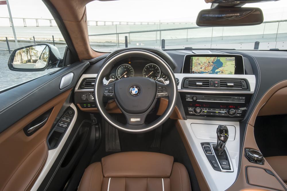 BMW 6 серия F06 рестайлинг (2015-2017) Gran Coupe интерьер