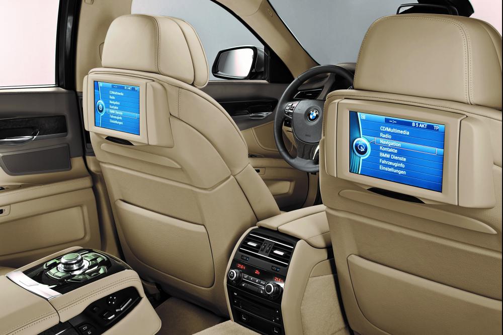 BMW 7 серия 5 поколение F01/F02 (2008-2012) Седан интерьер 