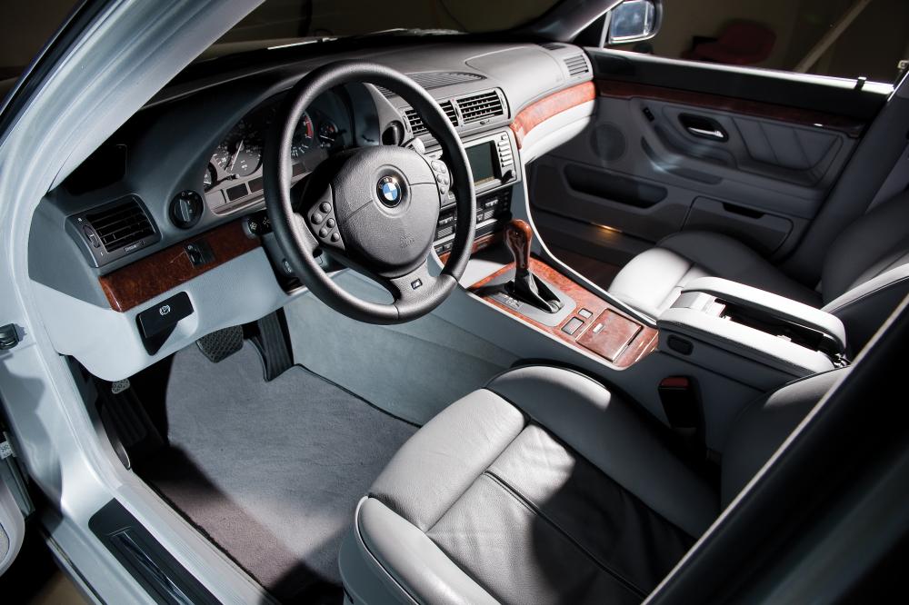 BMW 7 серия 3 поколение E38 [рестайлинг] (1998-2001) Седан интерьер 