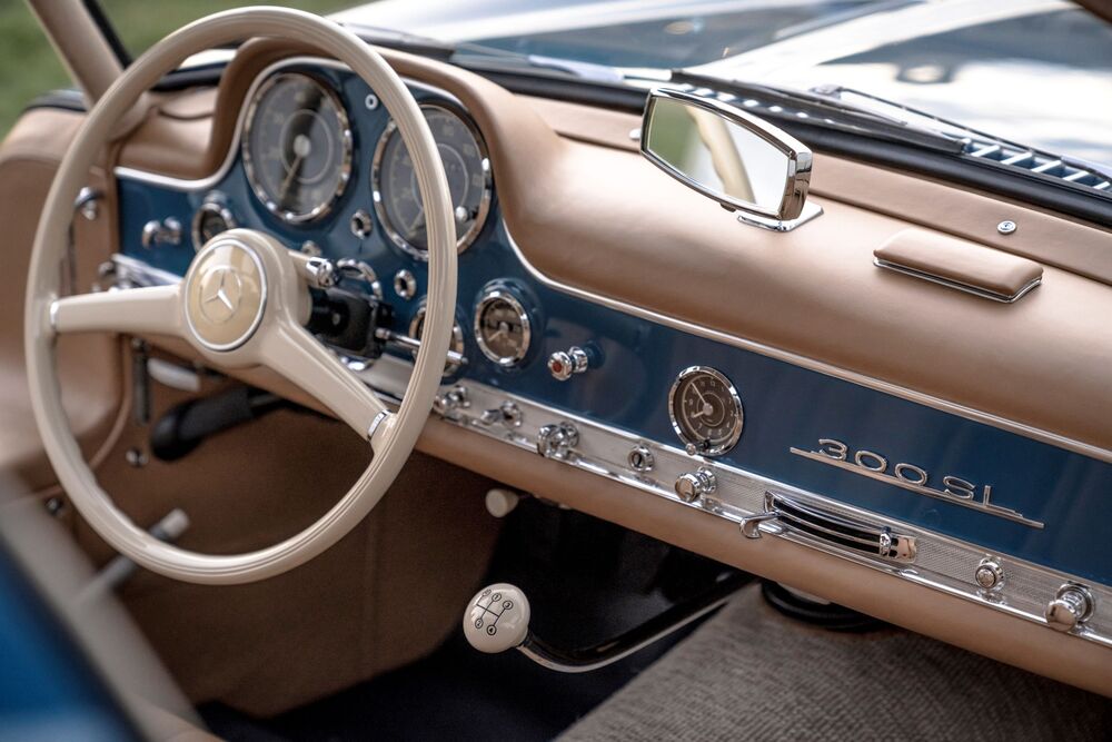 Mercedes-Benz SL-Класс W198 Купе (1954-1963) интерьер 