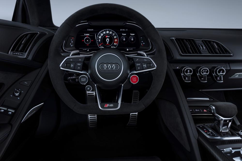 Audi R8 2 поколение [рестайлинг] (2019) Купе интерьер 