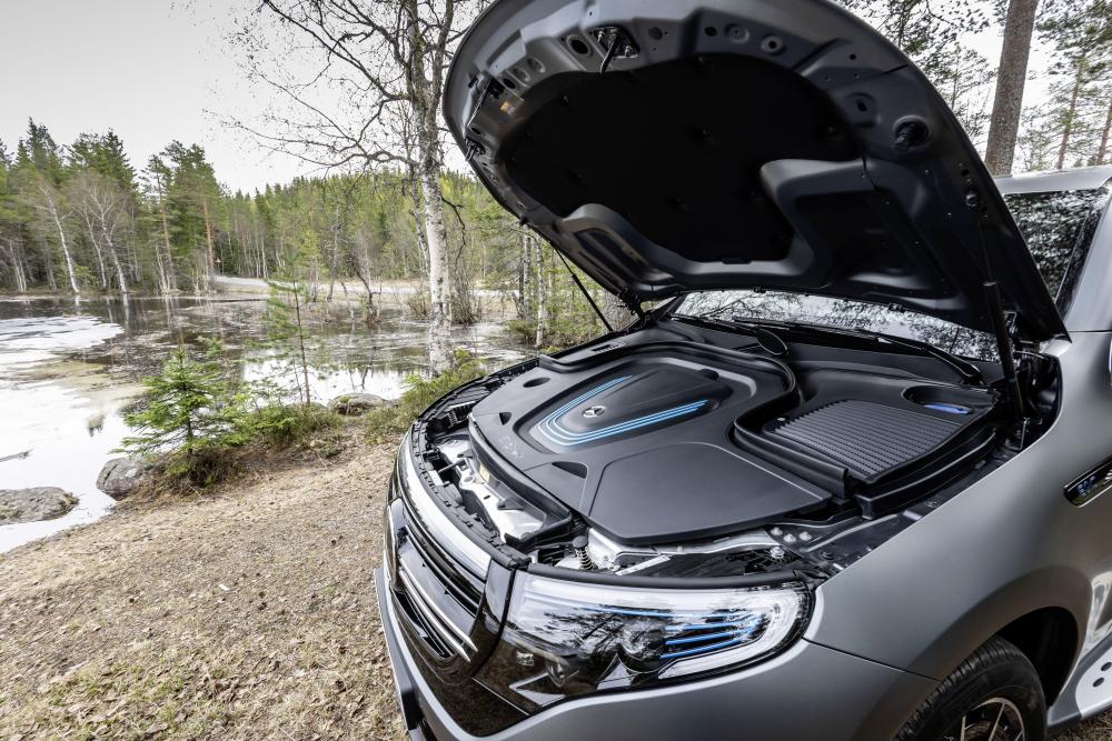 Mercedes-Benz EQC 1 поколение (2019) Кроссовер под капотом