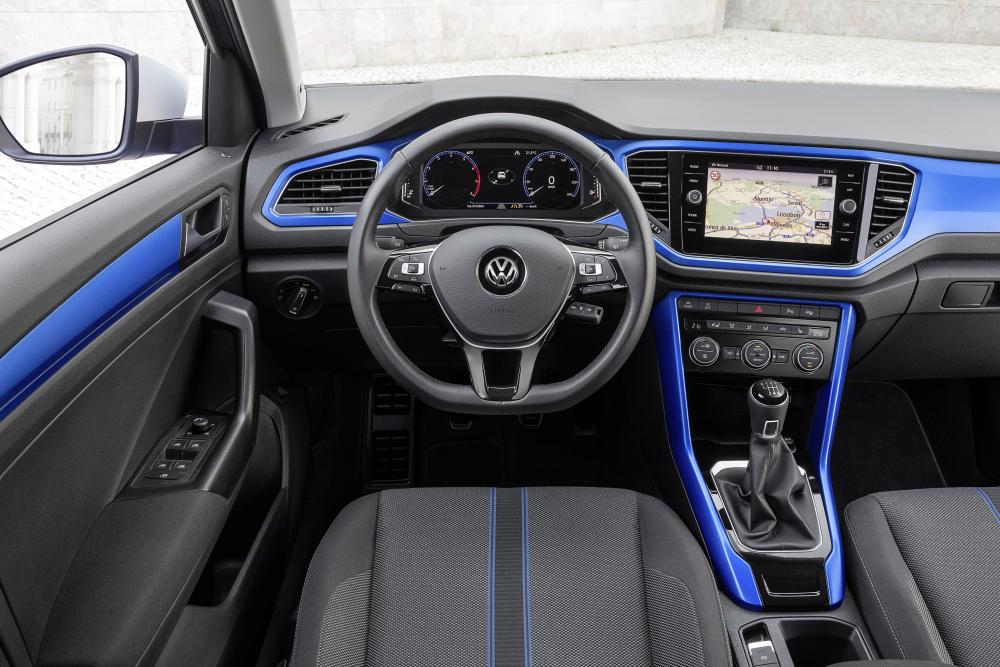 Volkswagen T-Roc 1 поколение (2017) Кроссовер интерьер