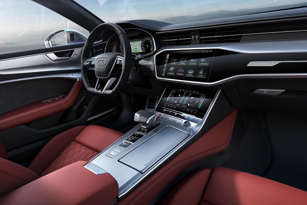 Audi S7 2 поколение Sportback лифтбэк (2019) интерьер 