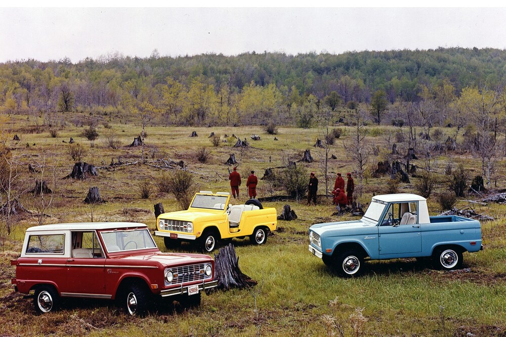Ford Bronco 1 поколение (1966-1977) Внедорожник 3-дв.